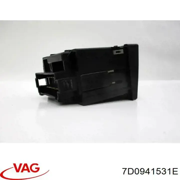 Купити 7D0941531E VAG Перемикач світла фар, на "торпеді"