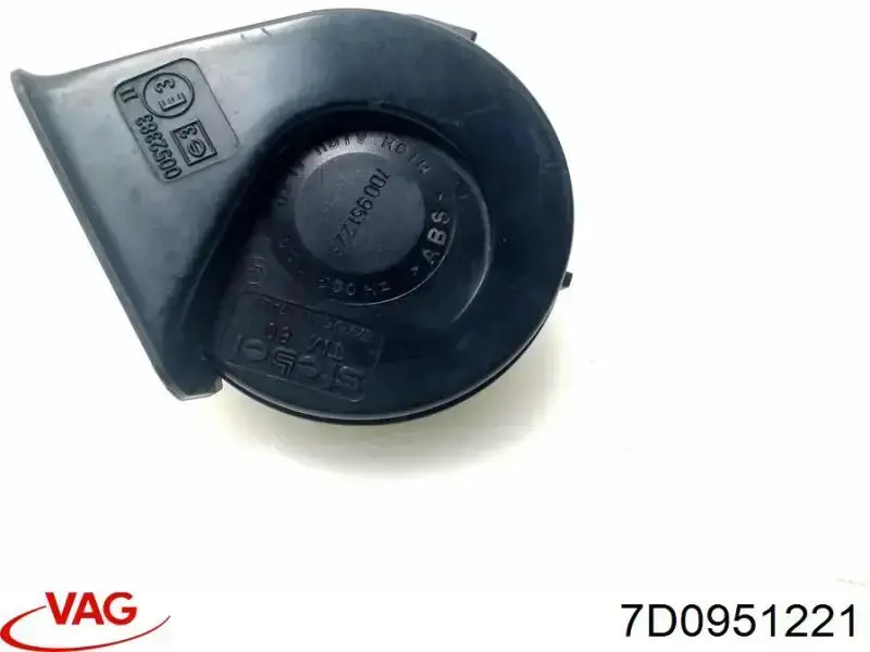 Сигнал звукової, клаксон VAG 7D0951221 ціна, від 31.67 USD