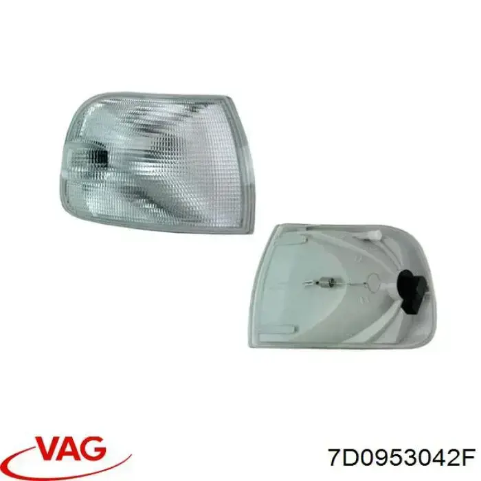 Правий покажчик повороту - лампа VAG 7D0953042F ціна, від 8.34 USD