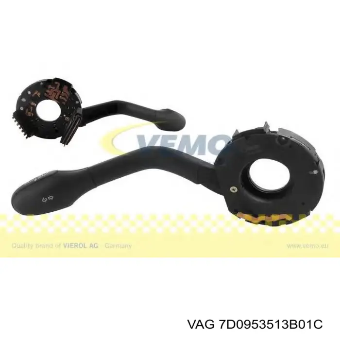 Купити 7D0953513B01C VAG Перемикач підрульовий, лівий