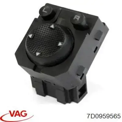 7D0959565 VAG Регулятор дзеркал