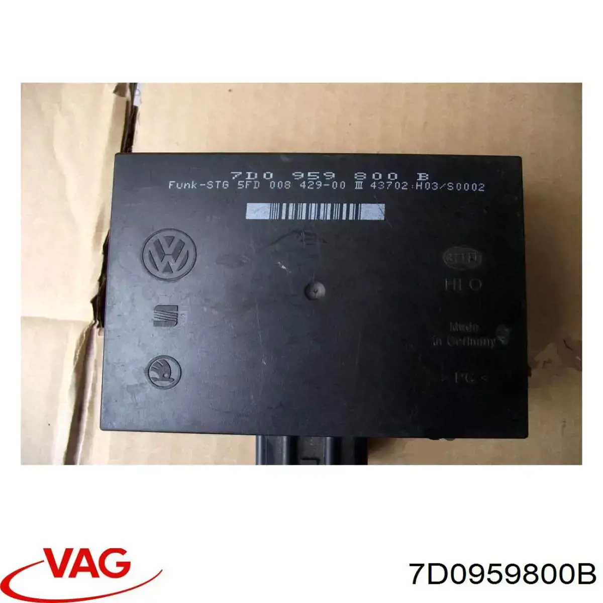 7D0959800B VAG 
