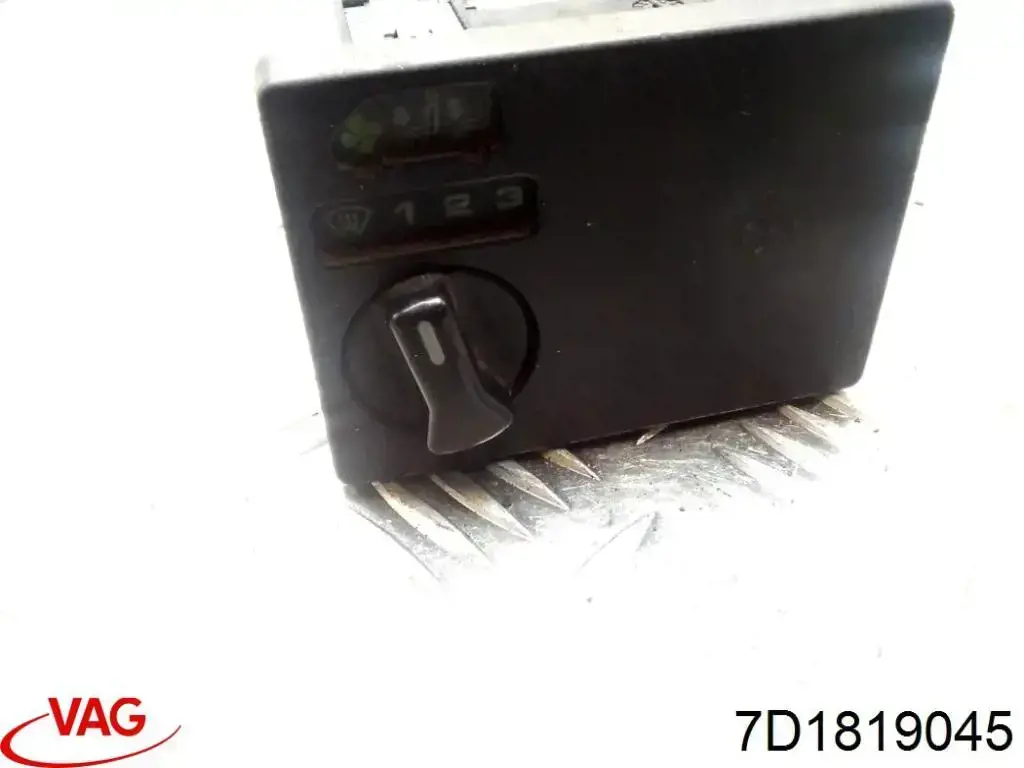 Регулятор вентилятора обігрівача VAG 7D1819045 ціна, від 31.04 USD