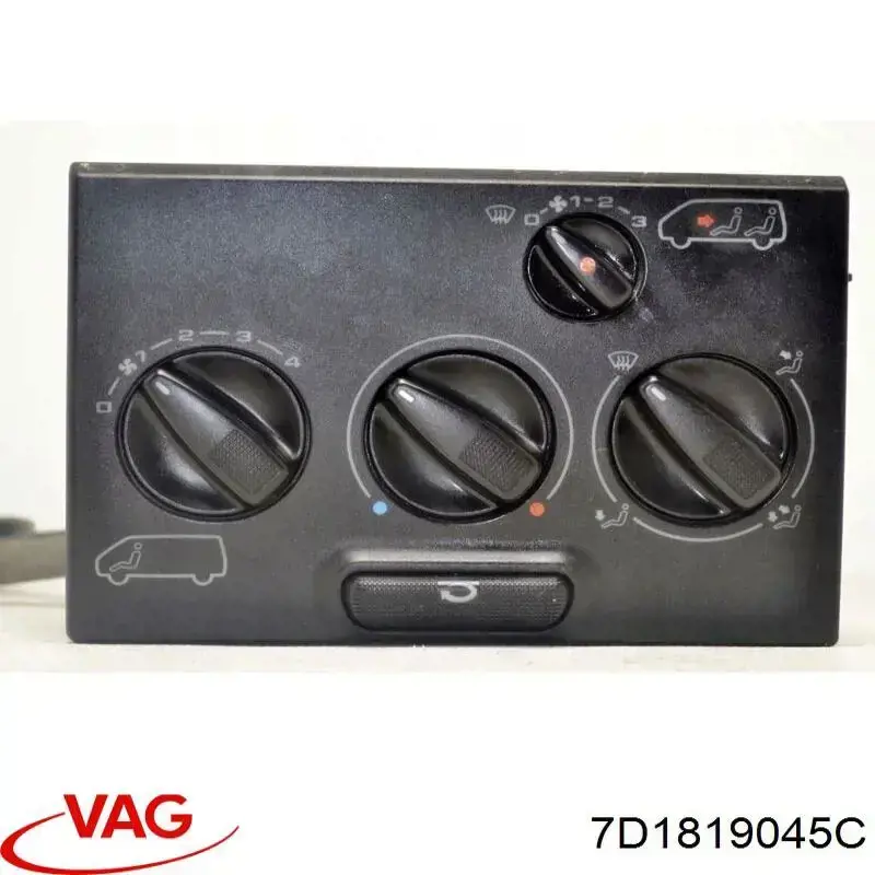 Регулятор вентилятора обігрівача VAG 7D1819045C ціна, від 31.04 USD