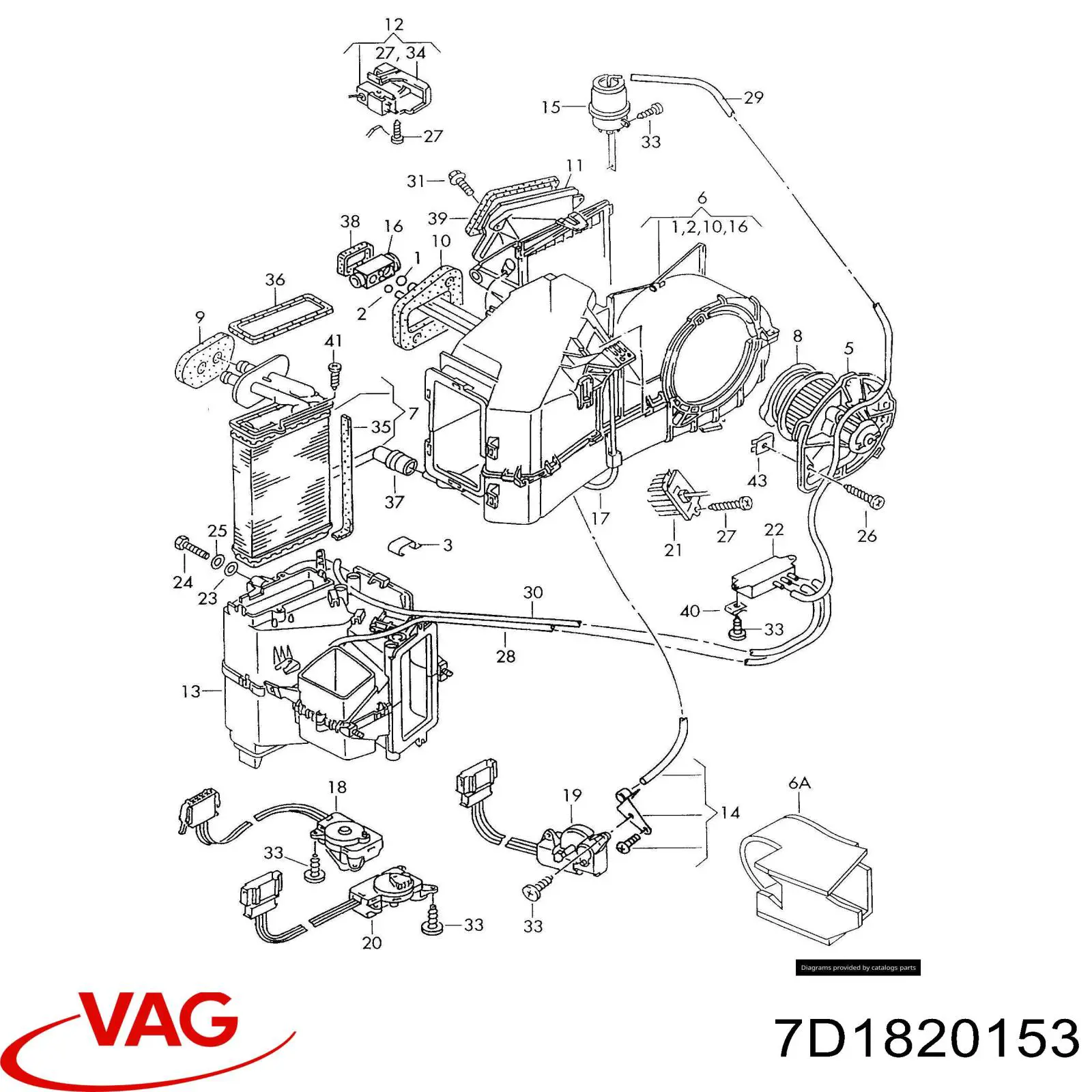  VAG 701820153A ціна, від 25.28 USD