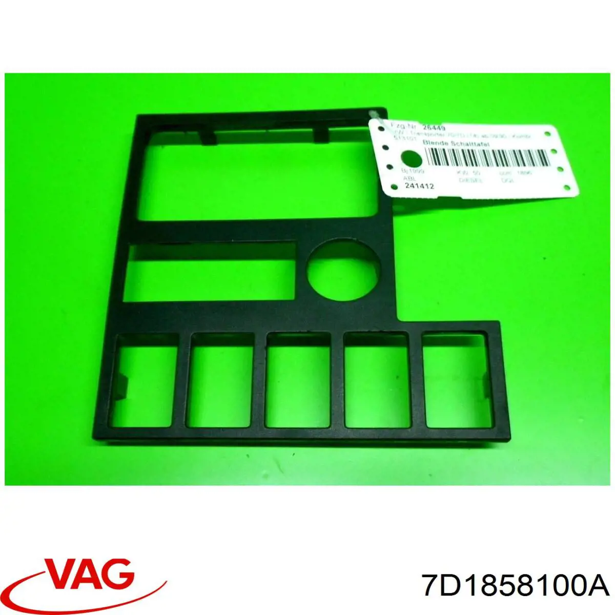 7D1858100A VAG 