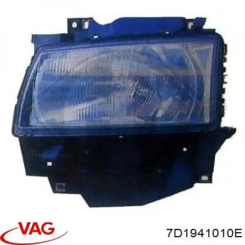 7D1941010E VAG Основна фара - вставка