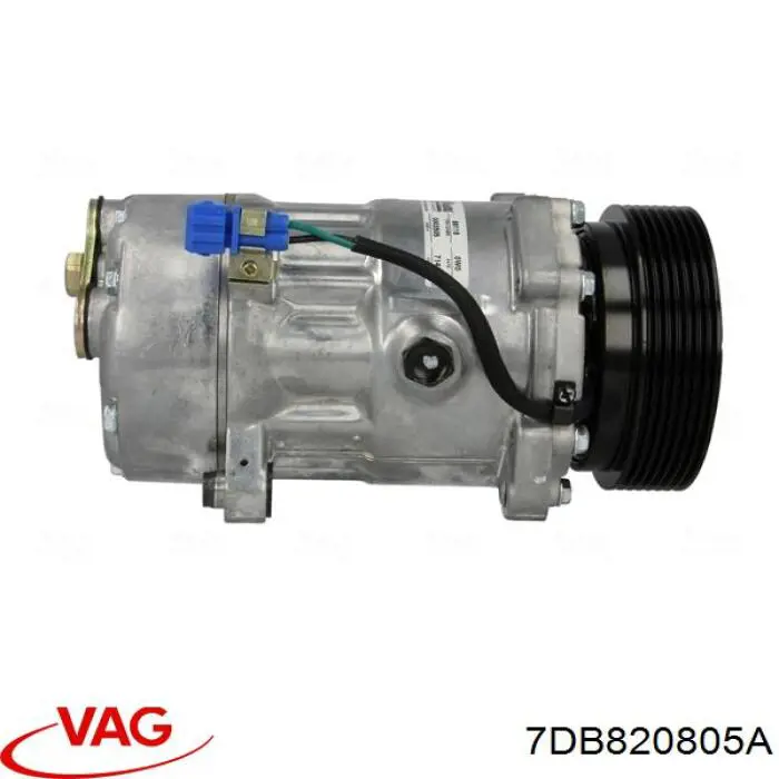 Компресор кондиціонера 7DB820805A VAG