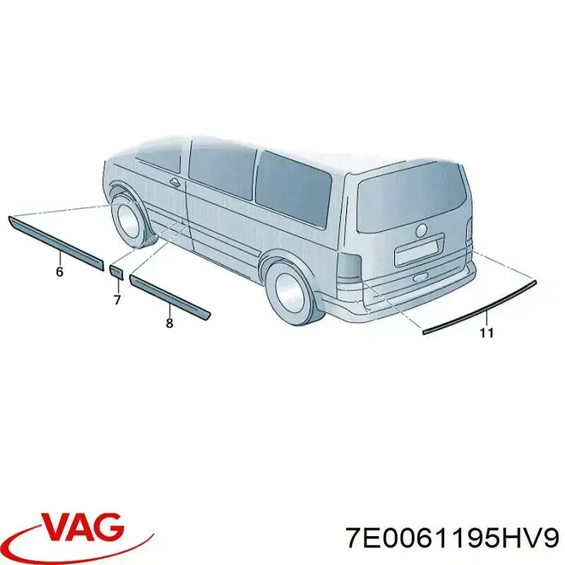 7E0061195HV9 VAG 