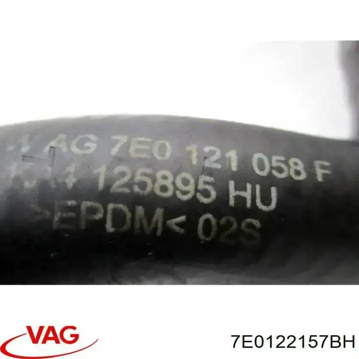 Шланг/патрубок радіатора охолодження, нижній VAG 7E0122157BH ціна, від 30.45 USD