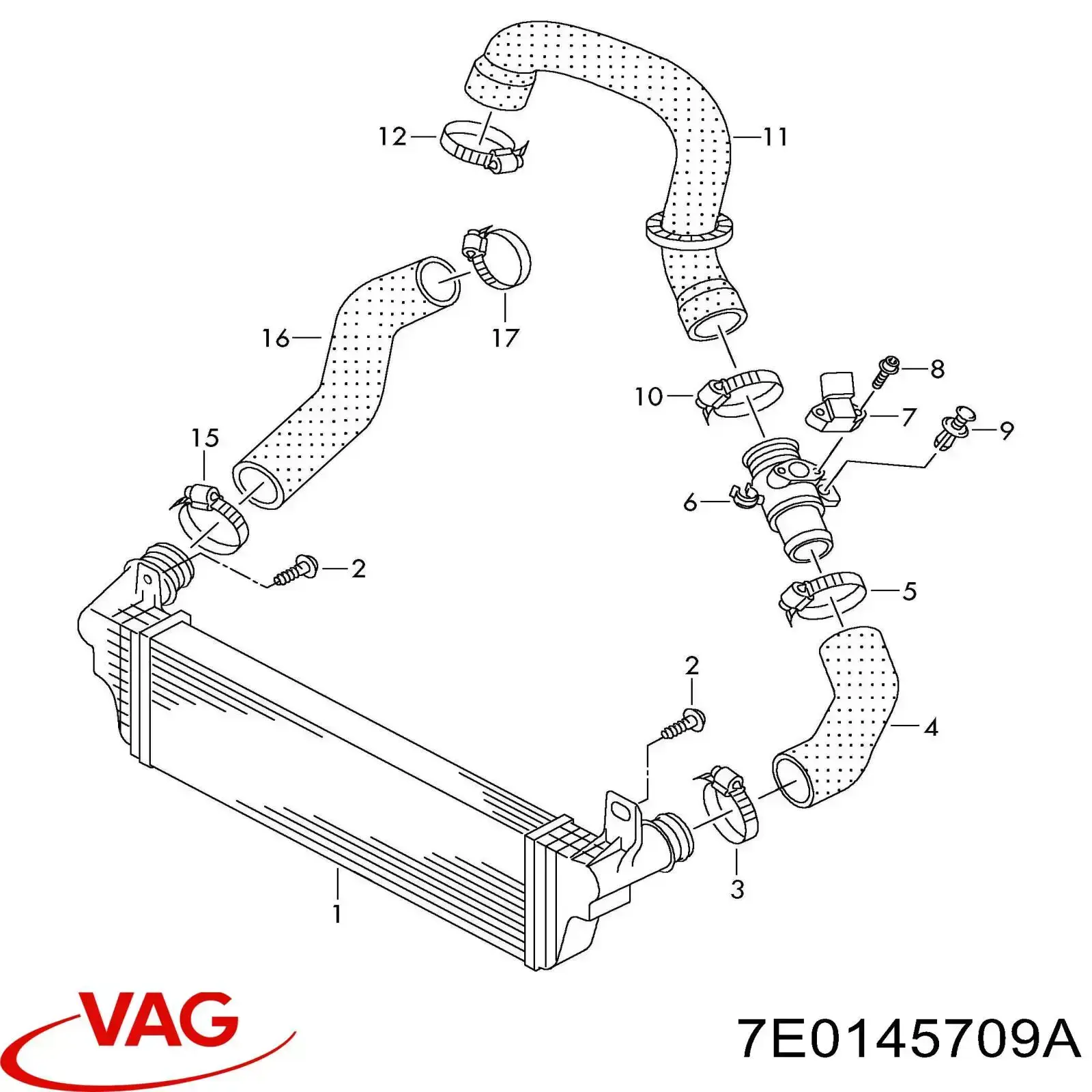 680482 Maxgear Трубка, що нагнітається