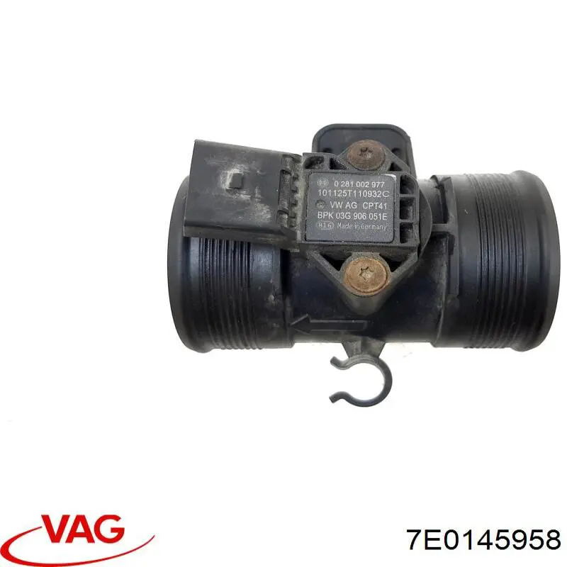 Трубка, що нагнітається VAG 7E0145958 ціна, від 31.67 USD