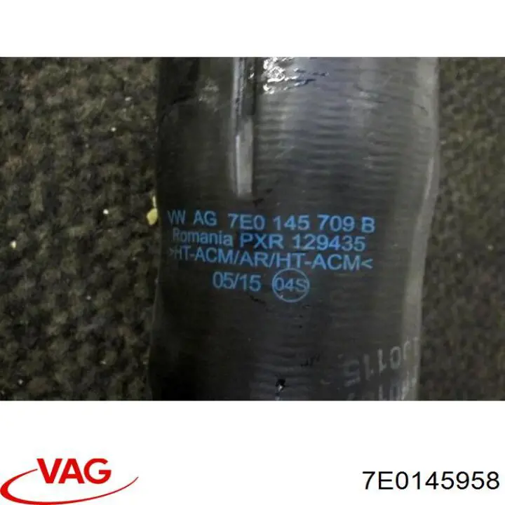 Трубка, що нагнітається VAG 7E0145958 ціна, від 31.67 USD