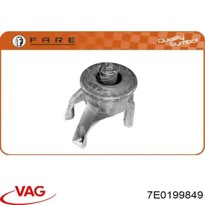 Подушка двигуна задня 7E0199849 VAG