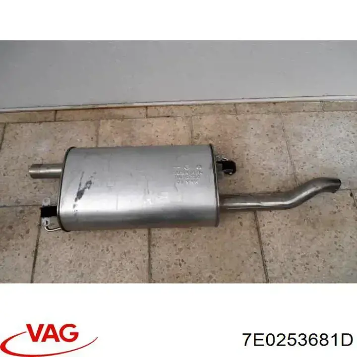 Купити 7E0253681D VAG Вихлоп