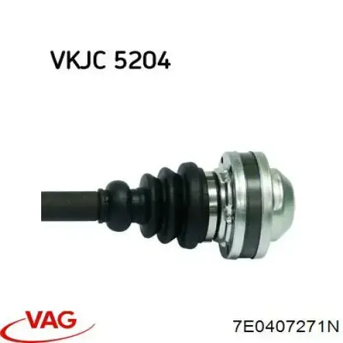 Привід передній лівий VAG 7E0407271N ціна, від 85.30 USD