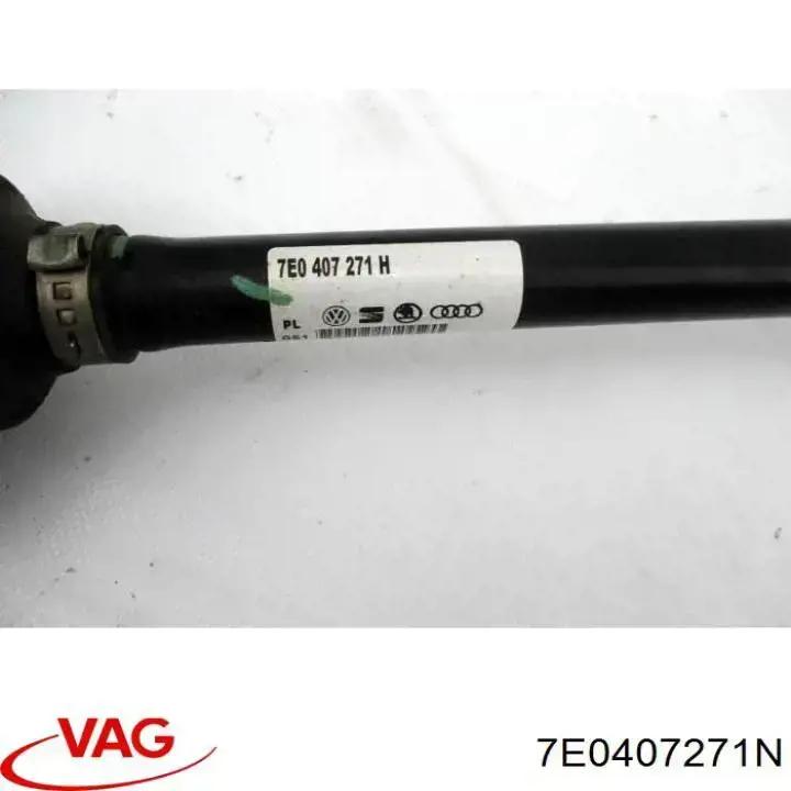 7E0407271N VAG Привід лівий