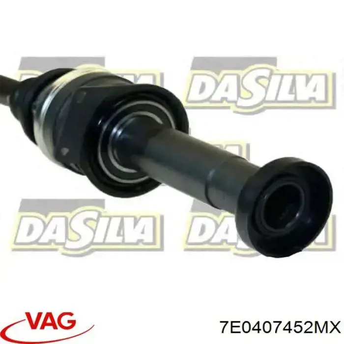 Піввісь передня, права VAG 7E0407452MX ціна, від 161.74 USD
