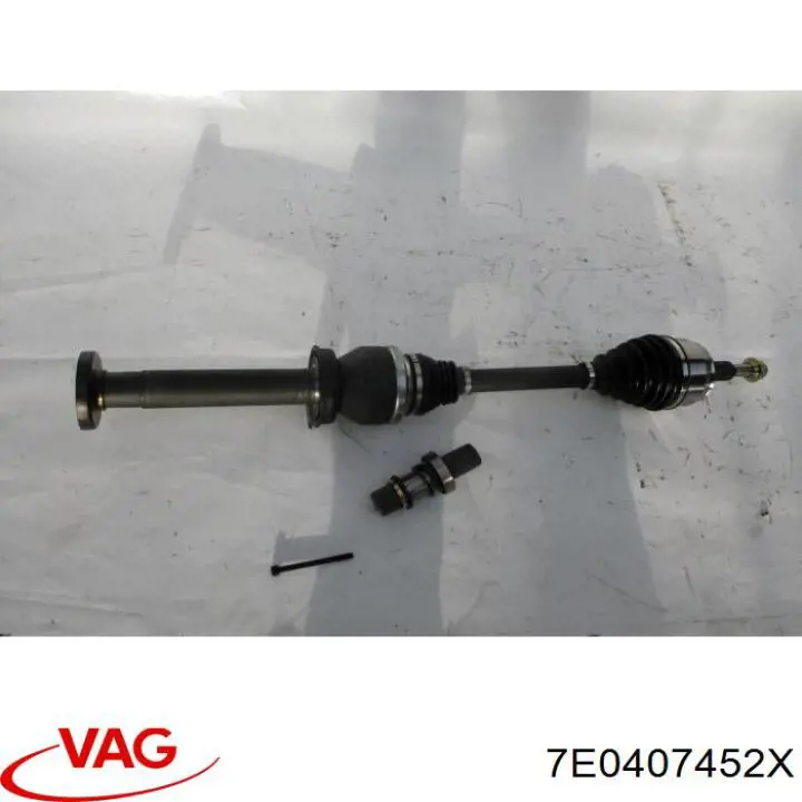 Купити 7E0407452X VAG Піввісь права