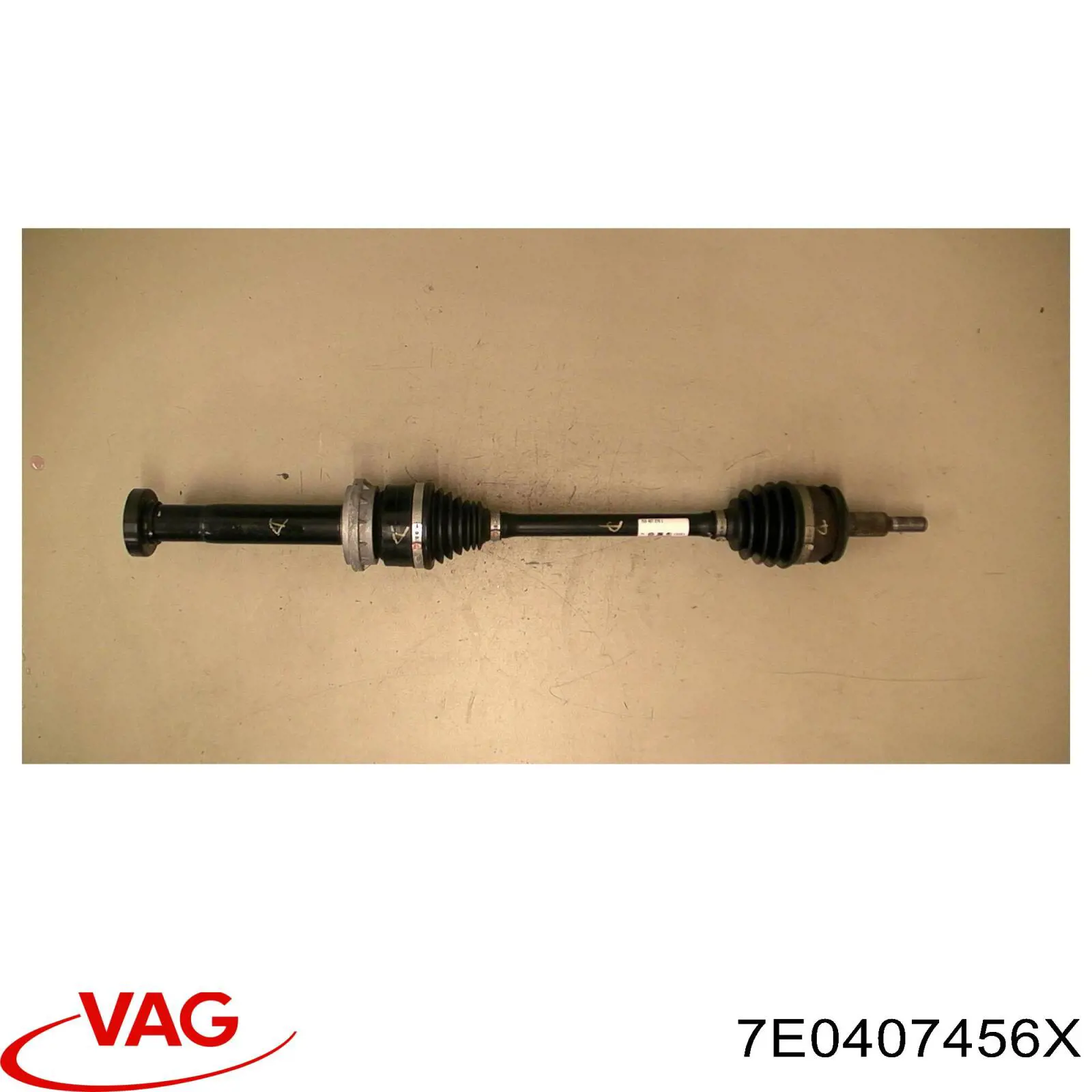 Піввісь передня, права VAG 7E0407761B ціна, від 201.98 USD