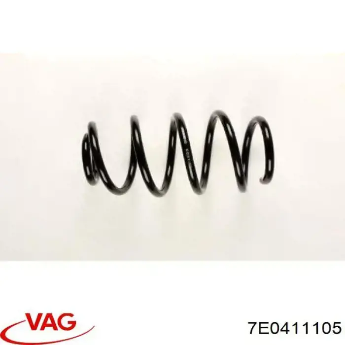 Пружина передня VAG 7E0411105 ціна, від 15.23 USD