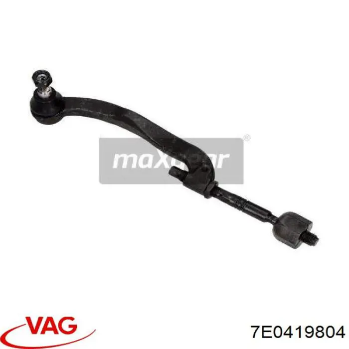 7E0419804 VAG Тяга рульова в зборі, права