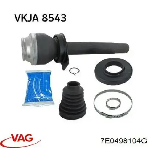 Купити 7E0498104G VAG ШРУС внутрішній правий