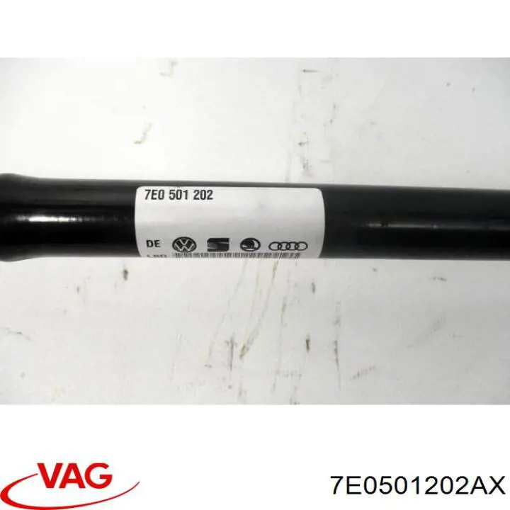 Піввісь задня, права VAG 7E0501202A ціна, від 152.27 USD