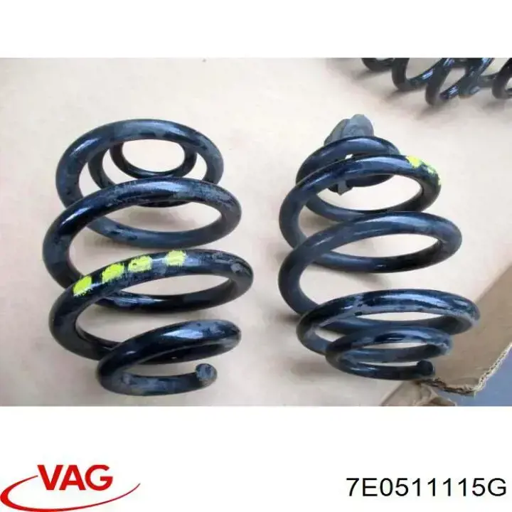 Пружина задня VAG 7E0511115G ціна, від 40.41 USD