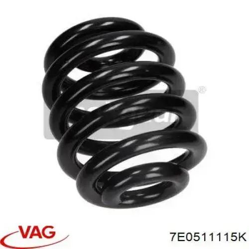 Пружина задня VAG 7E0511115K ціна, від 58.76 USD
