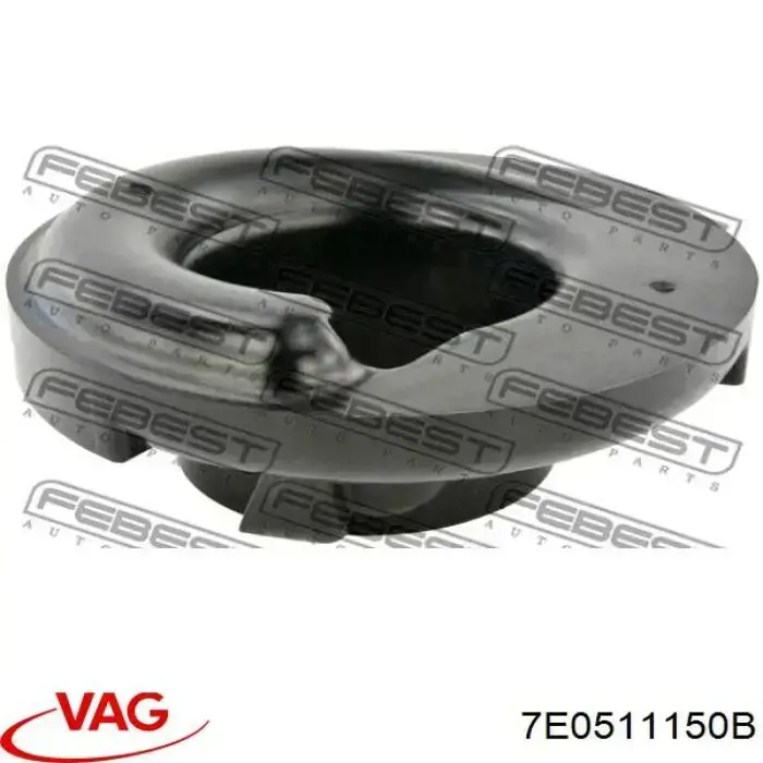 Проставка (гумове кільце) пружини задньої, нижня 7E0511150B VAG