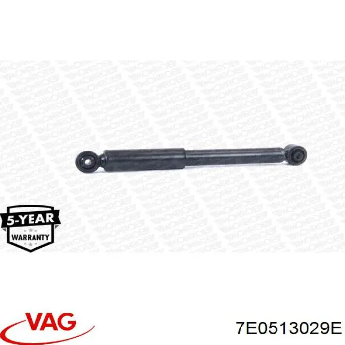 Амортизатор задній 7H0513029F VAG