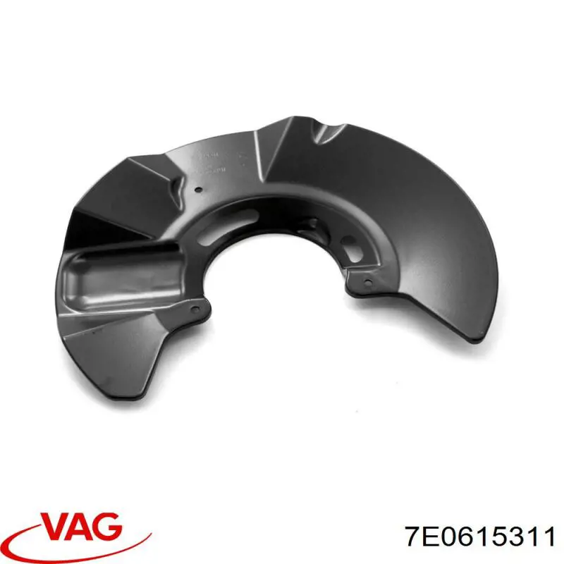 Купити 7E0615311 VAG Захист гальмівного диска, переднього, лівого