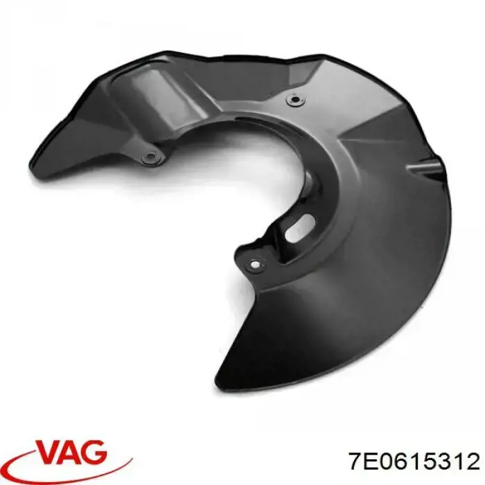 Купити 7E0615312 VAG Захист гальмівного диска, переднього, правого