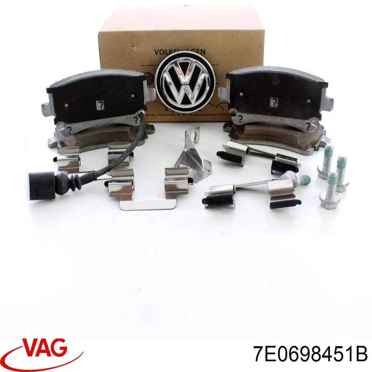 Задні дискові колодки VAG 7E0698451B