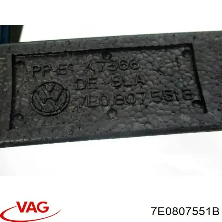 7E0807551B VAG Наповнювач бампера переднього