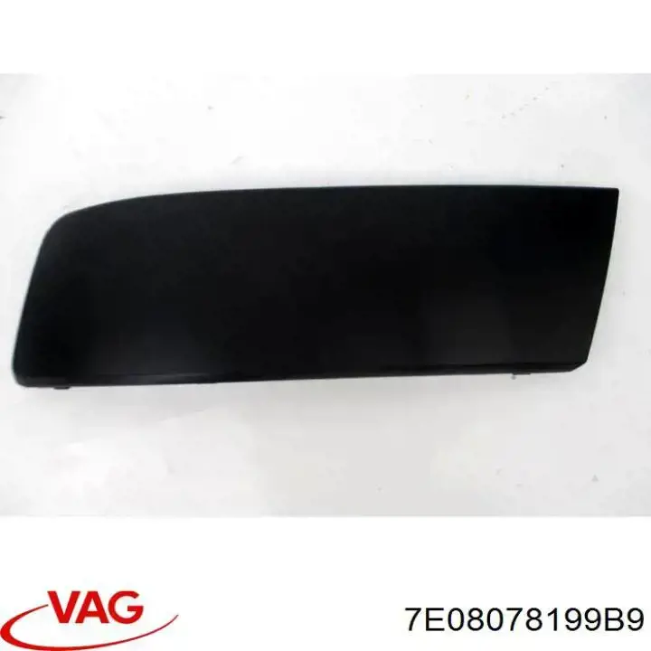 Молдинг переднього бампера, лівий VAG 7E0807819 ціна, від 86.69 USD