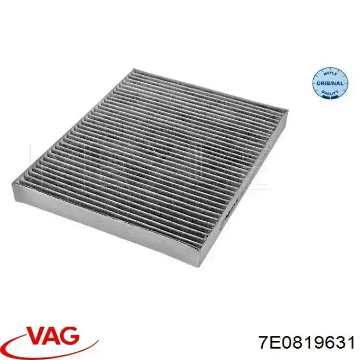 Фільтр повітряний обігрівача VAG 7E0819631 ціна, від 41.64 USD