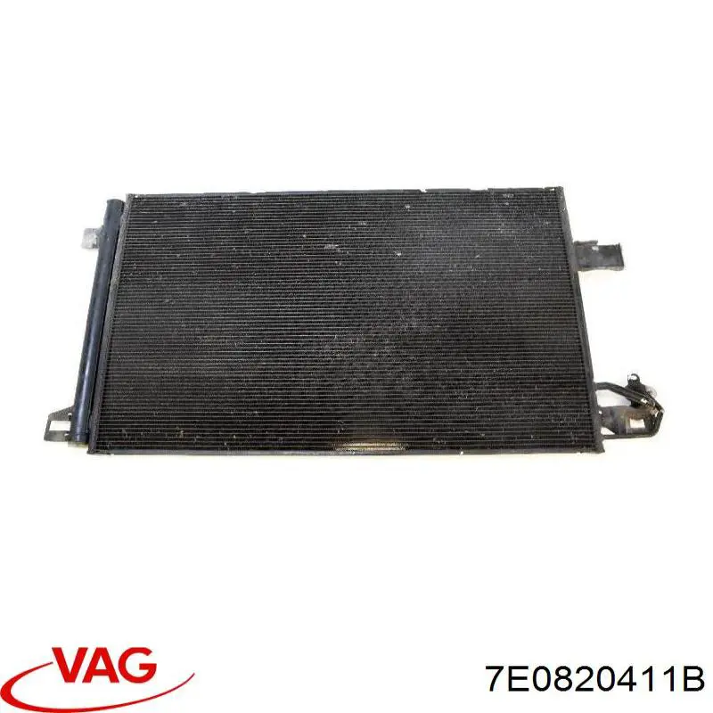 Радіатор кондиціонера 7E0820411B VAG