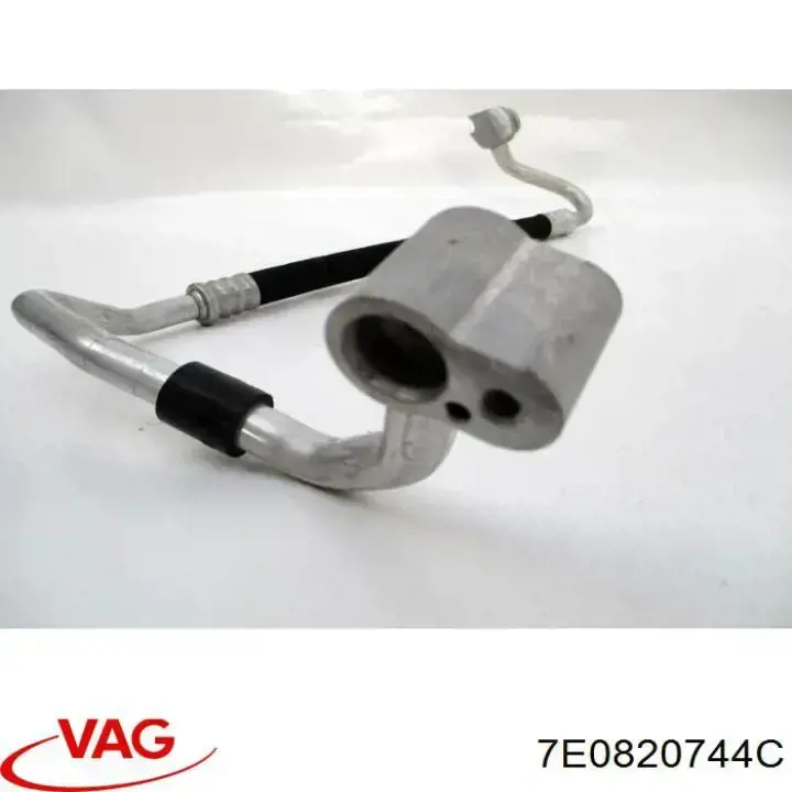 7E0820744C VAG Шланг кондиціонера, від випарника до компресора