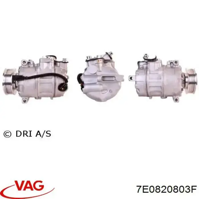 Купити 7E0820803F VAG Компресор кліматичної установки
