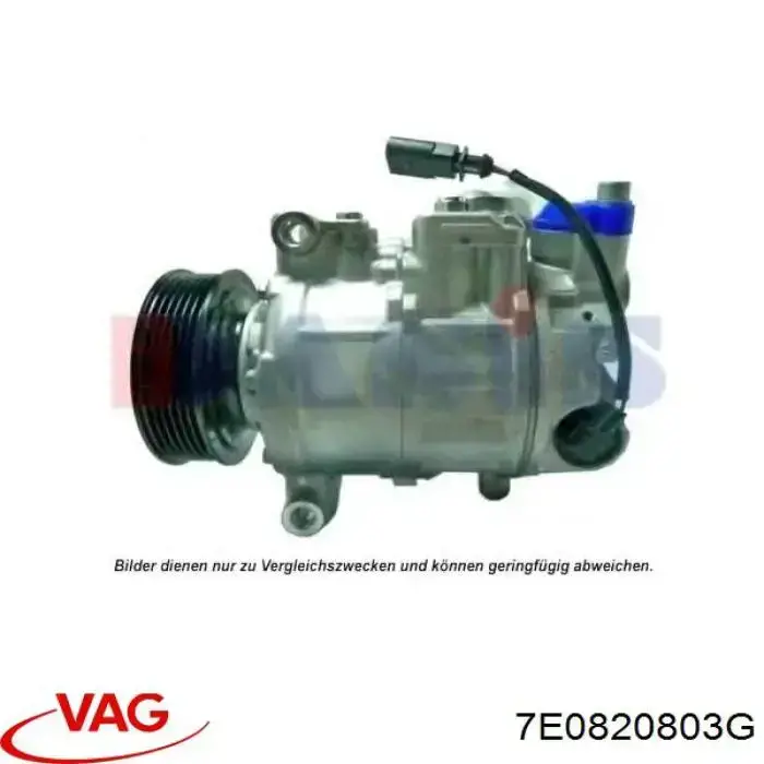 Купити 7E0820803G VAG Компресор кліматичної установки