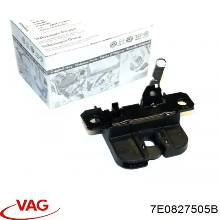 7E0827505B VAG Замок задної лівої двостулкової двері, нижній