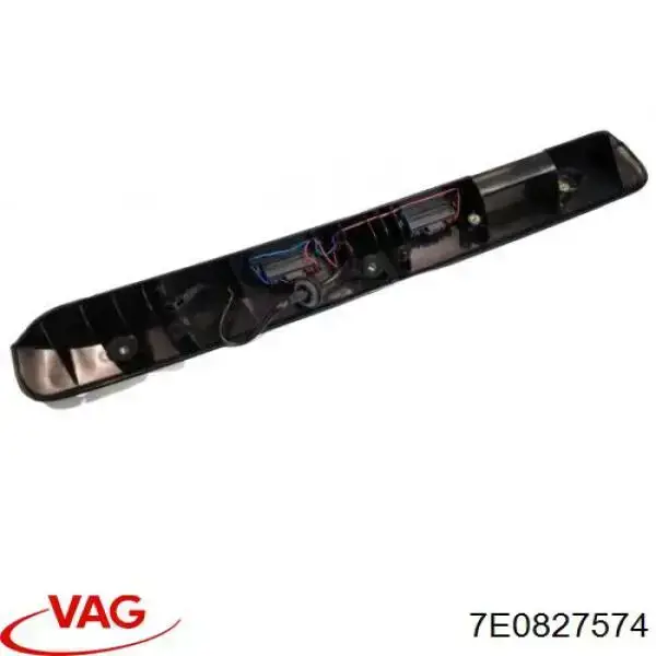 7E0827574 VAG Корпус ліхтаря підсвітки номерного знака