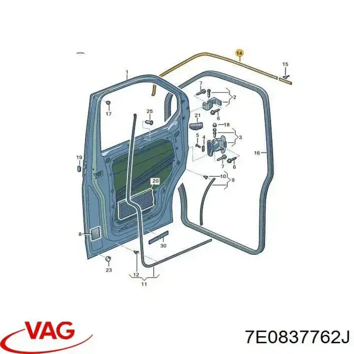 7LA837762 VAG 