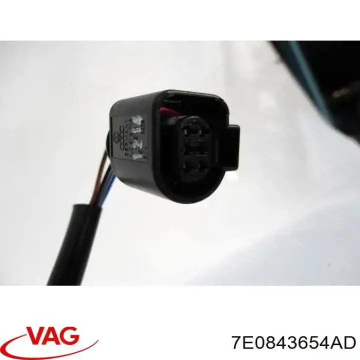 Замок і ручки (передніх) дверей VAG 7E0843654AD ціна, від 157.76 USD