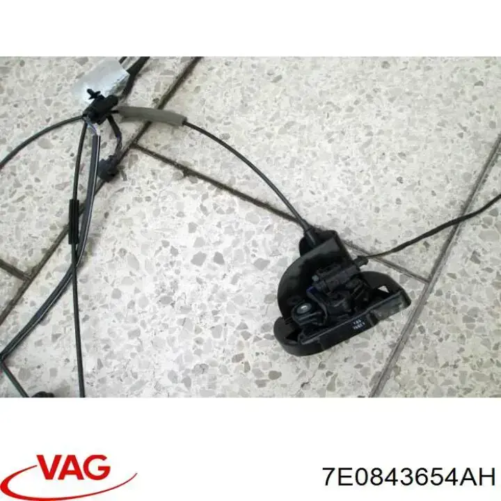Замок дверей зсувних VAG 7E0843654AH
