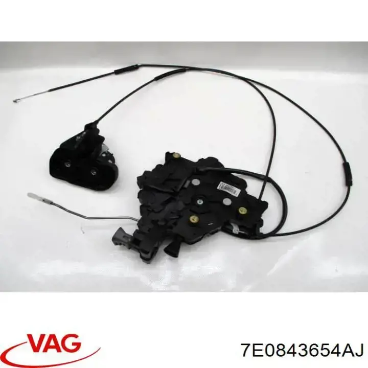7E0843654AJ VAG Замок дверей бічних (зсувної) внутрішній