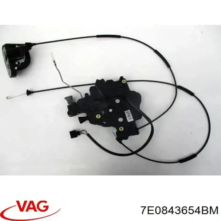 Купити 7E0843654BM VAG Замок дверей бічних / зсувних