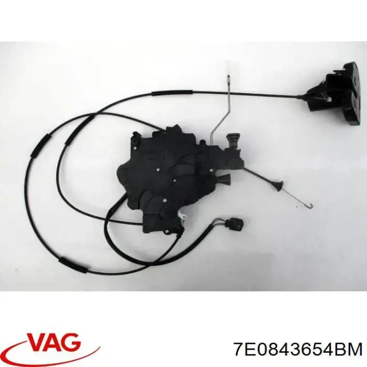 7E0843654BM VAG Замок дверей бічних (зсувної) внутрішній